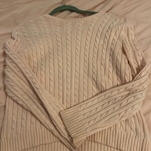 Ralph Lauren Cable Knit Sweater - Light pink